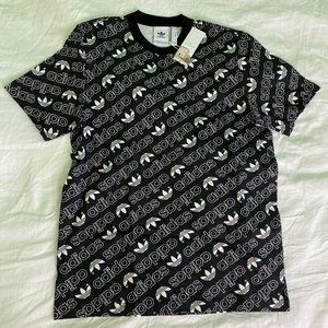 Adidas Originals Men's Monogram AOP T-Shirt Medium